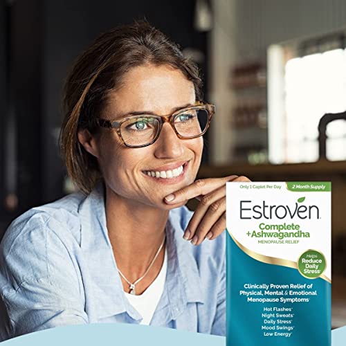 Estroven Complete + Ashwagandha Multi-Symptom Menopause Supplement for Women EstrovenUS supplements