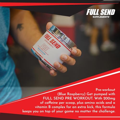 FULL SEND Pre Workout Powder with Beta Alanine, Preworkout Energy Supplement FULL SENDAu supplements