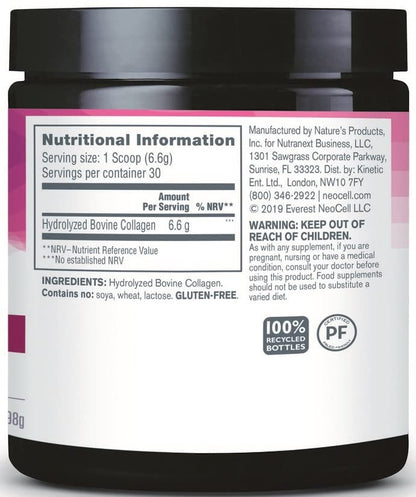 Neocell - Super Collagen Powder - 198g - Supports Healthy Skin, Hair, Nails, and Joints - Aids Collagen Production" NeocellUS supplements