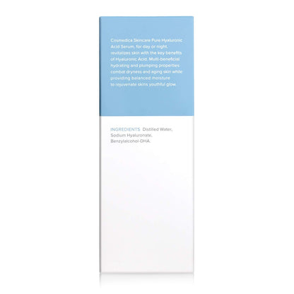 Hyaluronic Acid Serum for Skin 100% Pure-Anti-Aging Serum - Intense Hydration Cosmedica SkincareUS supplements