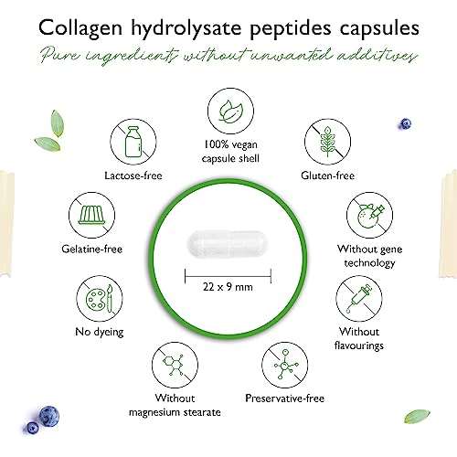 Collagen - 365 Capsules - 1500 mg per Daily Serving - Premium: 100% Bovine Collagen Vit4everAu supplements