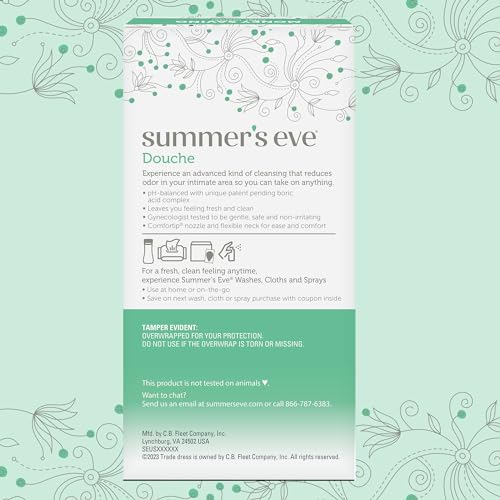 Summer's Eve Feminine Douche, Complete Clean Odor Reduction with Boric Acid Complex, 2 Units Summer's EveAu supplements