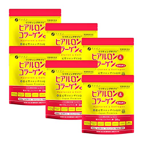 FINE Japan Collagen Peptides. Hyaluronic & Collagen + Ubiquinol. Marine Collagen Powder with Elastin FINE JAPANUS supplements