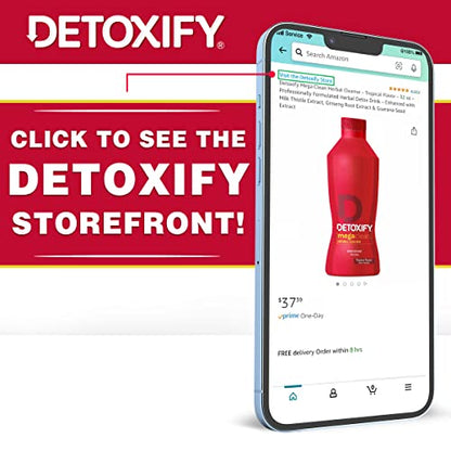 Detoxify – Xxtra Clean Herbal – Tropical Fruit Flavor - 20 oz – Professionally Formulated DetoxifyUS supplements