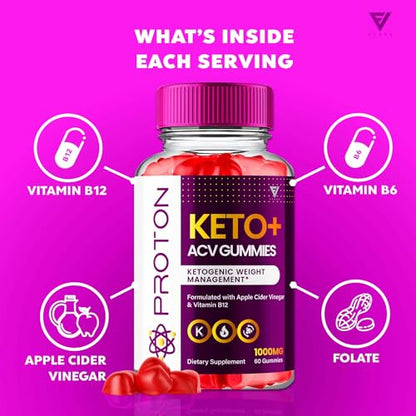 Proton Protein Keto ACV Gummies, Proton Keto + ACV Gummies Advanced Weight Loss FyvusUS supplements