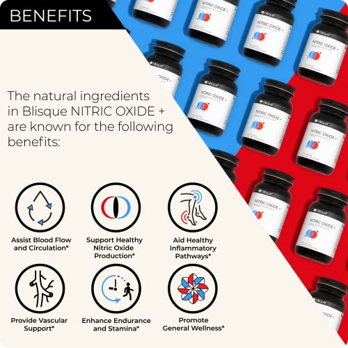 Blisque – Natural Nitric Oxide Booster Supplement for Blood Flow Support and Circulation BlisqueAu supplements