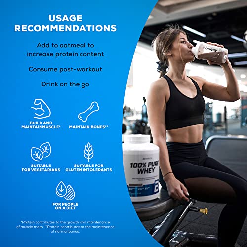 BioTechUSA 100% Pure Whey | Protein Powder with BCAA and Glutamine | Gluten-Free, Palm Oil Free BioTechUSAAu supplements