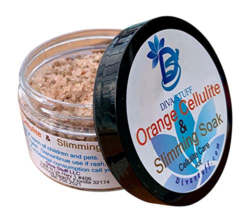 Cellulite and Slimming Salt Bath Soak With Orange Polyphenols,4oz Jar, Diva Stuff Diva StuffUS supplements