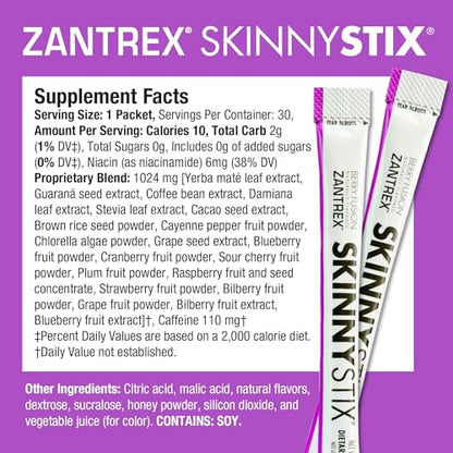 Zantrex SkinnyStix Energy Powder – Increase Energy, Heighten Focus, Boost Mood ZantrexUS supplements
