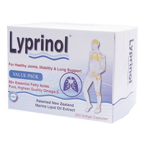 Pharma Lyprinol® Pcso-524® 200 Capsules New Zealand Green Lipped Mussel Extract Oil Joint Health Support & Mobility LyprinolAu supplements