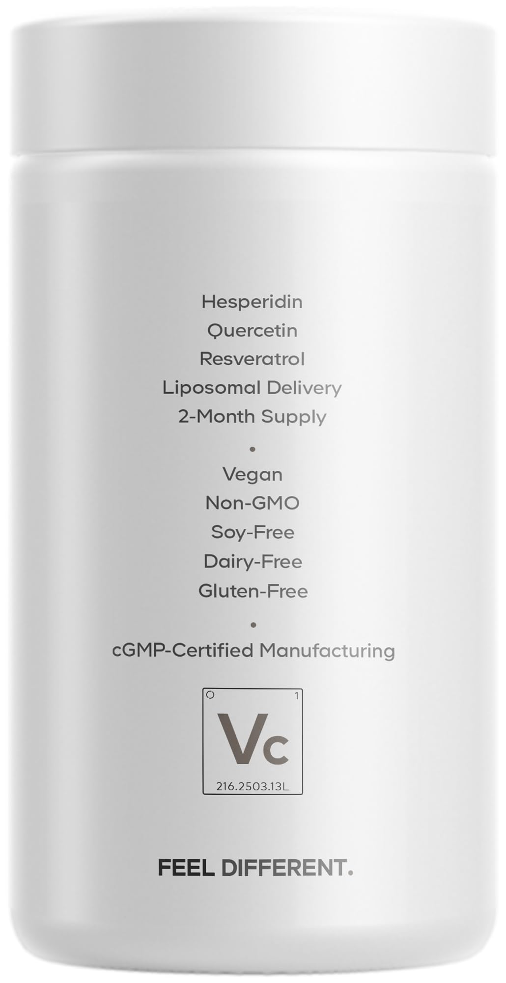 Codeage Liposomal Vitamin C+ Platinum - 1000 Mg Vitamin C Vitamins, Glutathione, NAC (N Acetyl Cysteine), Resveratrol, CoQ10, Rutin, Elderberry, Quercetin, Rosehip, Citrus Bioflavonoids - 180 Capsules CodeageAu supplements