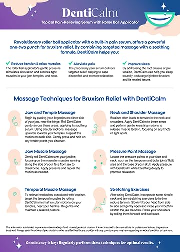 nfuse DentiCalm Soothing Pain Relief for Teeth Grinding and Jaw Clenching (Bruxism), for Jaw, Head and Neck Pain, Stiffness and Tension, Nightguard Discomfort Relief, 0.47 OZ nfuseAu supplements