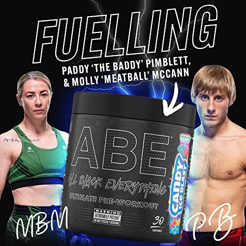 ABE All Black Everything Pre Workout Energy, Increase Physical Performance with Citrulline Applied NutritionAu supplements