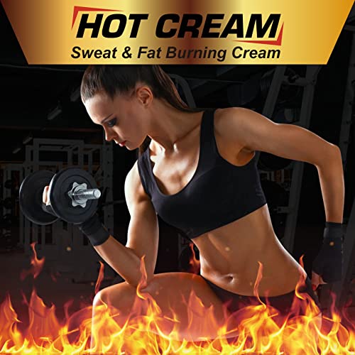 Hot Sweat Cream, Fat Burning Cream for Belly, Natural Sweat Enhancer Cream for Men McukvUS supplements