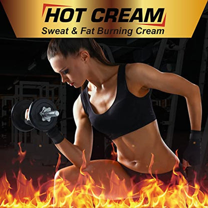Hot Sweat Cream, Fat Burning Cream for Belly, Natural Sweat Enhancer Cream for Men McukvUS supplements
