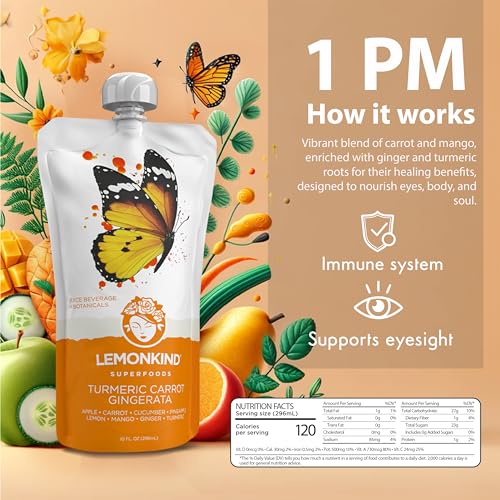LEMONKIND 1-Day CORE Colon Juice Cleanse: Detoxing, Weight Loss Support, Boost LEMONKINDUS supplements
