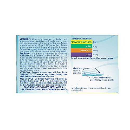 o.b. Tampons Multipack | Non-Applicator Tampon, Unscented | Regular/Super/Super Plus Tampons, 40ct o.b.Au supplements