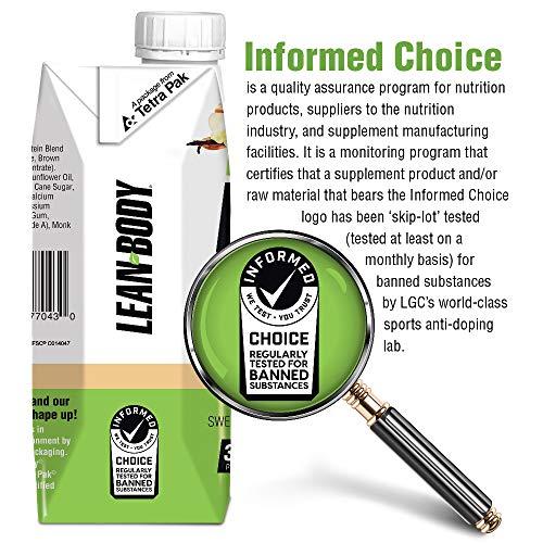 Lean Body Ready-to-Drink, Plant-Based Vegan Vanilla Caramel Protein Shake, 30g Protein LabradaUS supplements