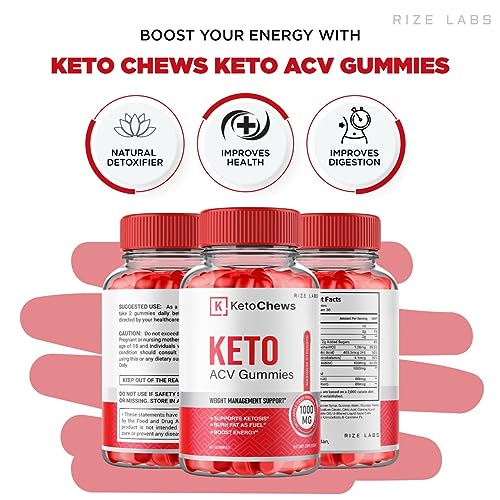 (3 Pack) Keto Chews Gummies - Keto Chews ACV Gummies for Weight Loss 525 MG rize labsAu supplements