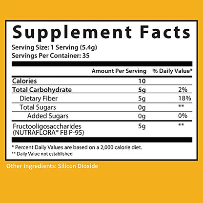 GOBIOTIX Fiber Supplement - Prebiotic Soluble Fiber Powder, Supports Gut Health GOBIOTIXUS supplements
