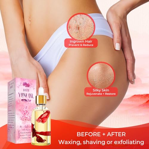 Yoni Soap Bars & Natural Yoni Oil Set, Natural Yoni Oil Vaginal Wash for Women Feminine Wash BASSIAu supplements