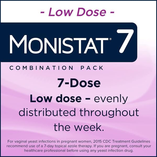 Monistat 7 Vaginal Cream with Tube Plus 7 Disposable Applicators, Anti-Fungal, For Most Vaginal Yeast MonistatAu supplements