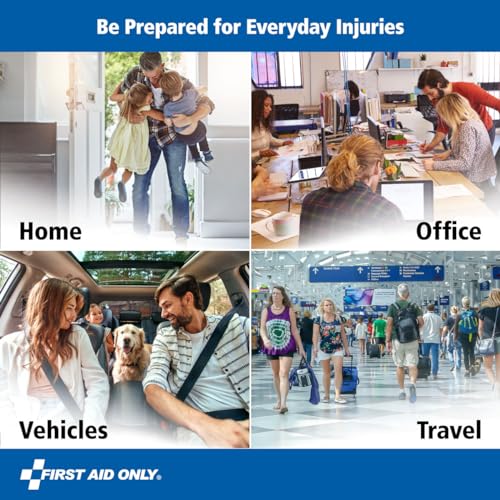 First Aid Only 442 All-Purpose Emergency First Aid Kit for Home, Work, and Travel First Aid OnlyAu supplements