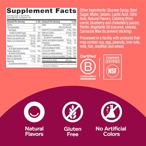 OLLY Women's Multivitamin Gummy, Overall Health and Immune Support OLLYUS supplements