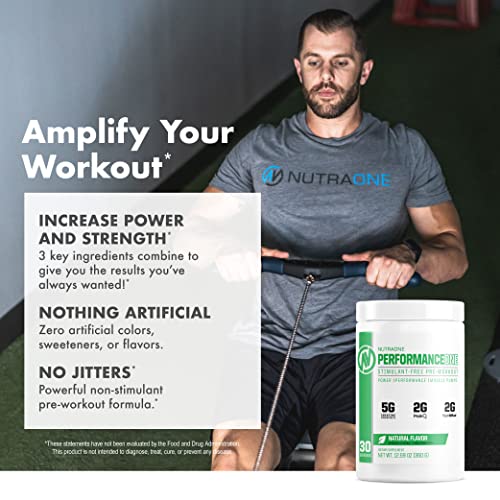 PerformanceOne Best Stimulant-Free Pre Workout Powder by NutraOne for Women and Men NutraOne NutritionAu supplements