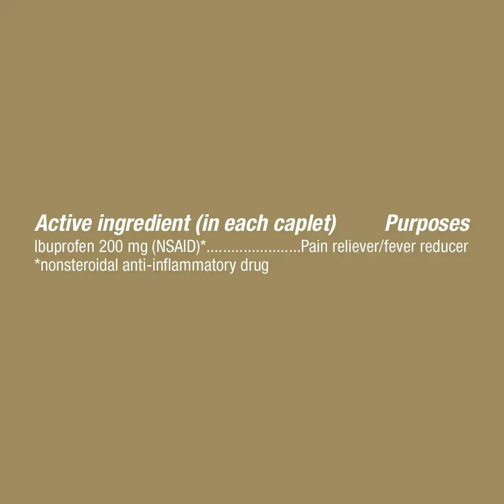 GoodSense Ibuprofen Pain Reliever/Fever Reducer Caplets, 200 mg, 50-Count GoodSenseAu supplements