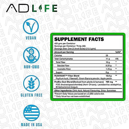 Project AD Fiber+ Fiber Supplement - Supports Gut Health and Digestive Regularity PROJECT AD LLCUS supplements