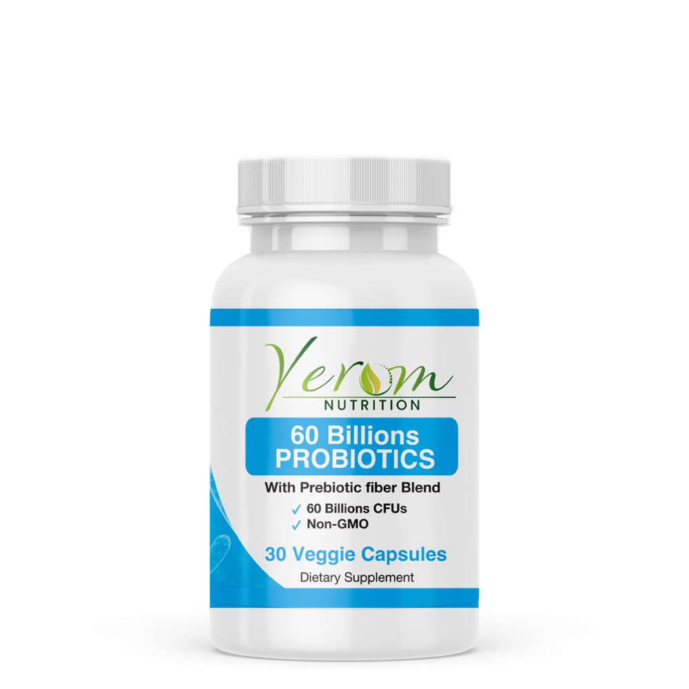 Yerom Nutrition 60 Billions Probiotics Yerom NutritionAu supplements