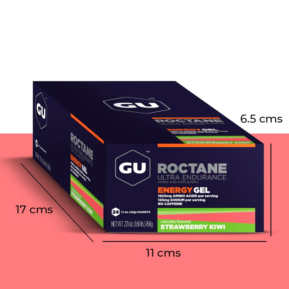 GU Energy Roctane Ultra Endurance Energy Gel, Quick On-The-Go Sports GU EnergyUS supplements