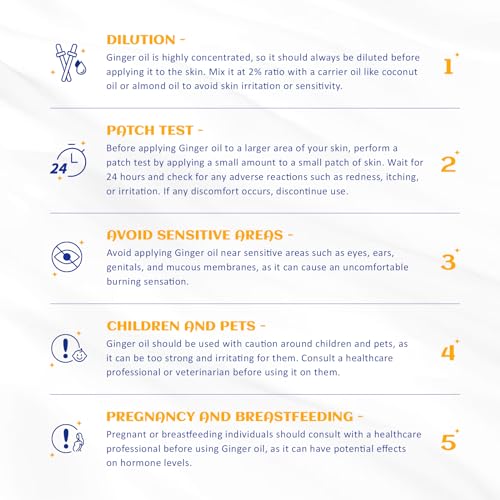HIQILI Pure Ginger Essential Oil 3.38 Fl Oz, Pure Natural Premium Ginger Oil for Massage HIQILIAu supplements
