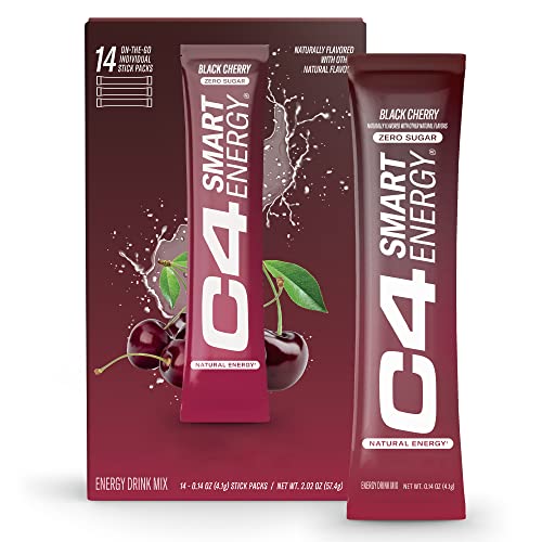 C4 Smart Energy Powder Stick Packs - Sugar Free Performance Fuel & Nootropic Brain CellucorUS supplements