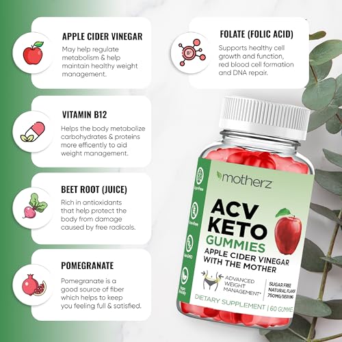 Keto ACV Gummies Advanced Weight Loss - Sugar Free ACV Keto Gummies for Weight Loss MotherzUS supplements