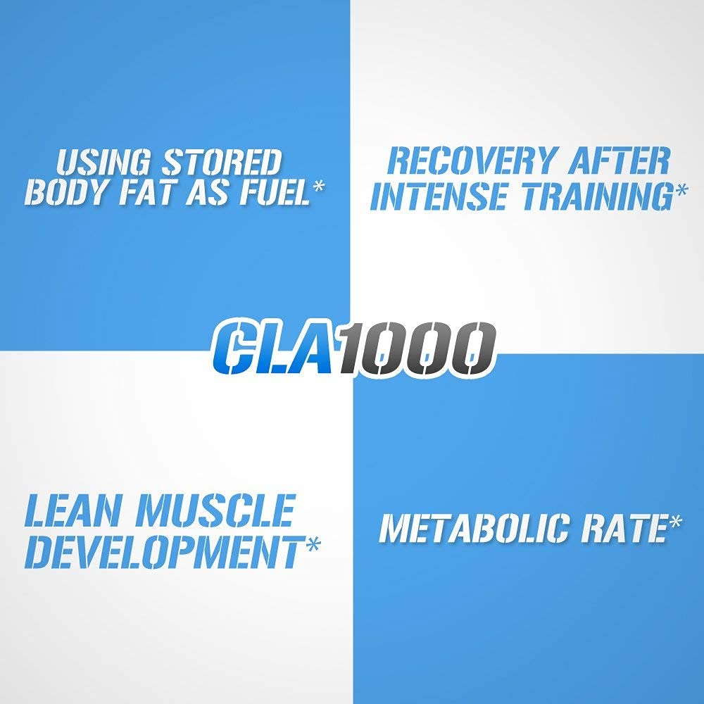 Conjugated Linoleic Acid CLA Pills - CLA 1000mg Diet Pills to Support Weight Loss Fat Burning EvlutionUS supplements