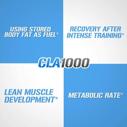 Conjugated Linoleic Acid CLA Pills - CLA 1000mg Diet Pills to Support Weight Loss Fat Burning EvlutionUS supplements