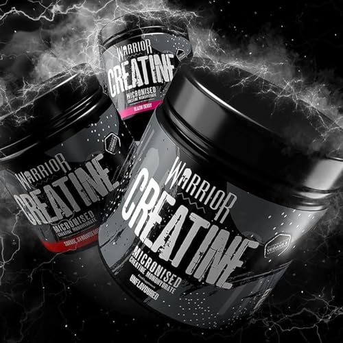 Warrior Creatine Monohydrate Powder – 300g – Micronised for Easy Mixing WarriorUS supplements