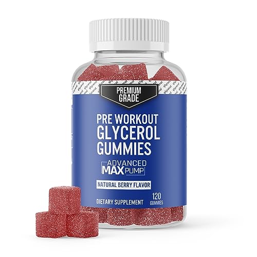 VitaPatch Premium Grade Glycerol Gummies Stim Free Pre Workout - Intense Pump VitaPatchUS supplements