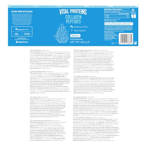Vital Proteins Collagen Peptides Powder Supplement (Type I, III), Unflavored Hydrolyzed Collagen-Hair, Skin, Nail VITAL PROTEINSUS supplements