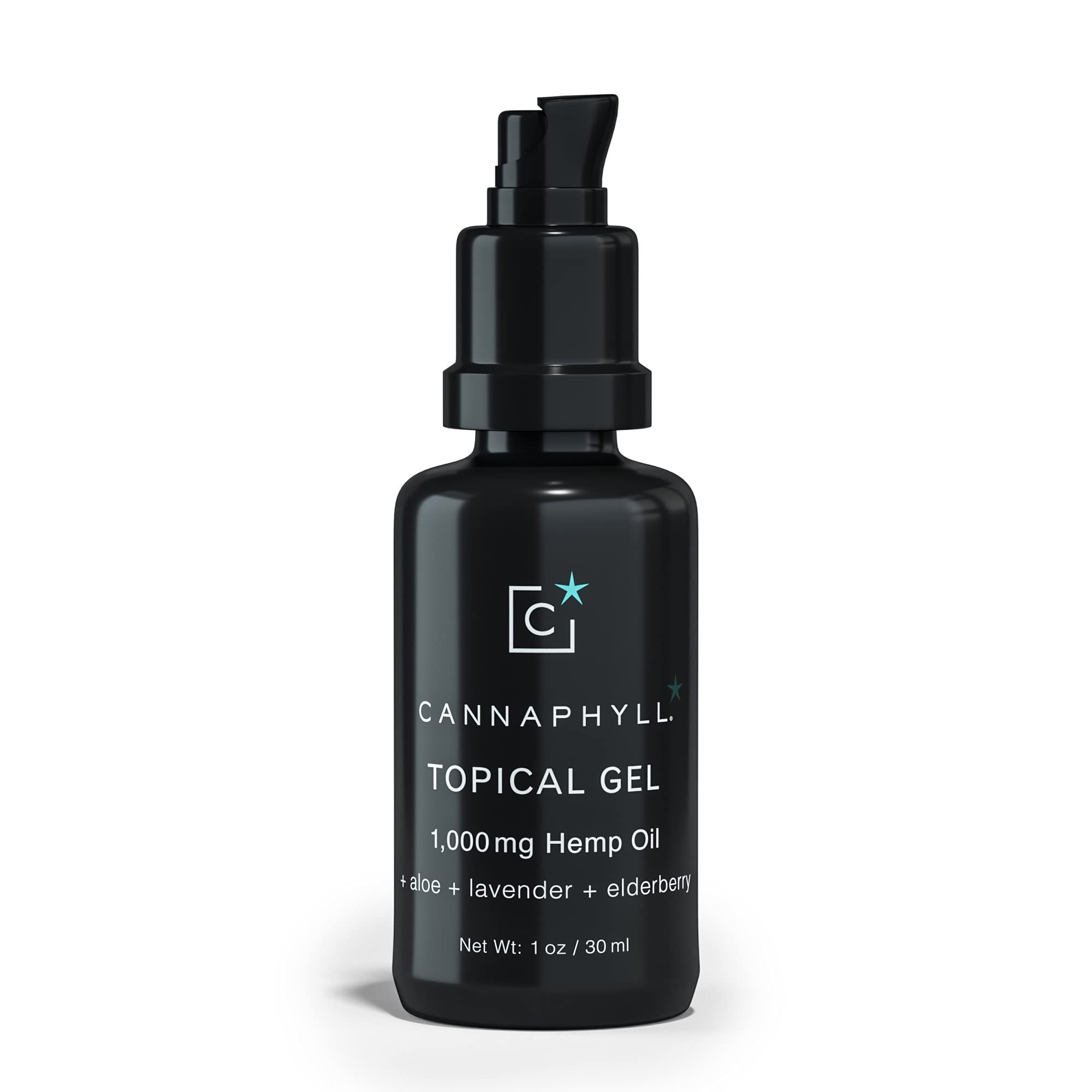 CANNAPHYLL Topical Organic Natural Hemp Gel (1 oz) for Skin, Back, Shoulder, Muscle, Nerves, and Joints, Tattoo Aftercare Made with Lavender, Neroli, Marjoram, and Cedarwood CannaphyllAu supplements