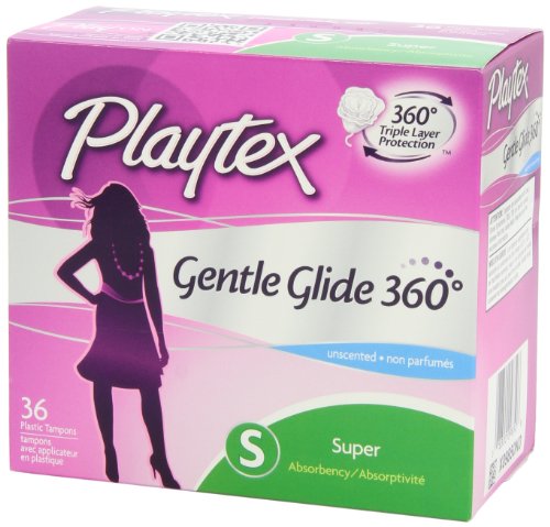 Playtex Simply Gentle Glide Unscented Tampons, Super Absorbency, 36 Count (Pack of 1) PLAYTEXAu supplements