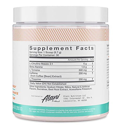 Alani Nu Rainbow Candy Pre Workout and BCAA Sour Gummies Post Workout Powder Alani NuUS supplements