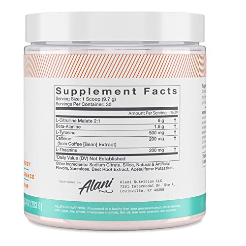 Alani Nu Rainbow Candy Pre Workout and BCAA Sour Gummies Post Workout Powder Alani NuAu supplements