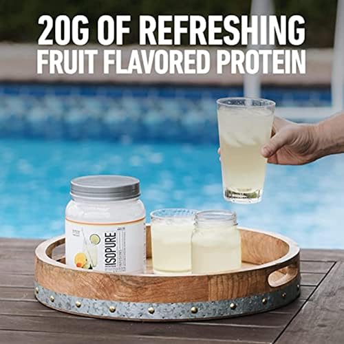 Isopure Protein Powder, Clear Whey Isolate Protein, Post Workout Recovery Drink Mix IsopureUS supplements