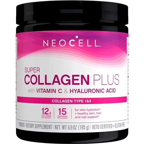 NeoCell Super Collagen Plus With Vitamin C and Hyaluronic Acid, For Skin Hydration NeoCellUS supplements