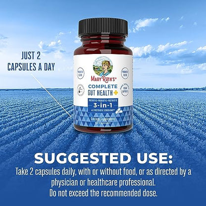 MaryRuth's 3-in-1 Probiotics for Complete Gut Health | Gut Health Supplement for Women MaryRuth OrganicsUS supplements